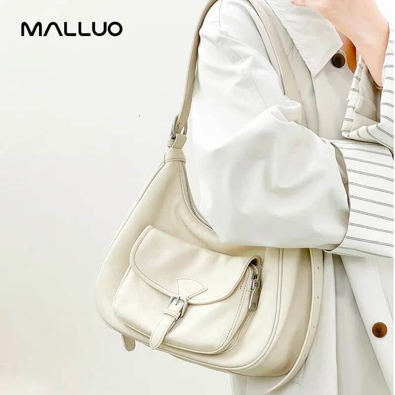 Designer Bag Women Cowhide Real Shoulder Bag Ladies Natural Cow Leather Handbag Female Large Capacity Fashion Design Bags