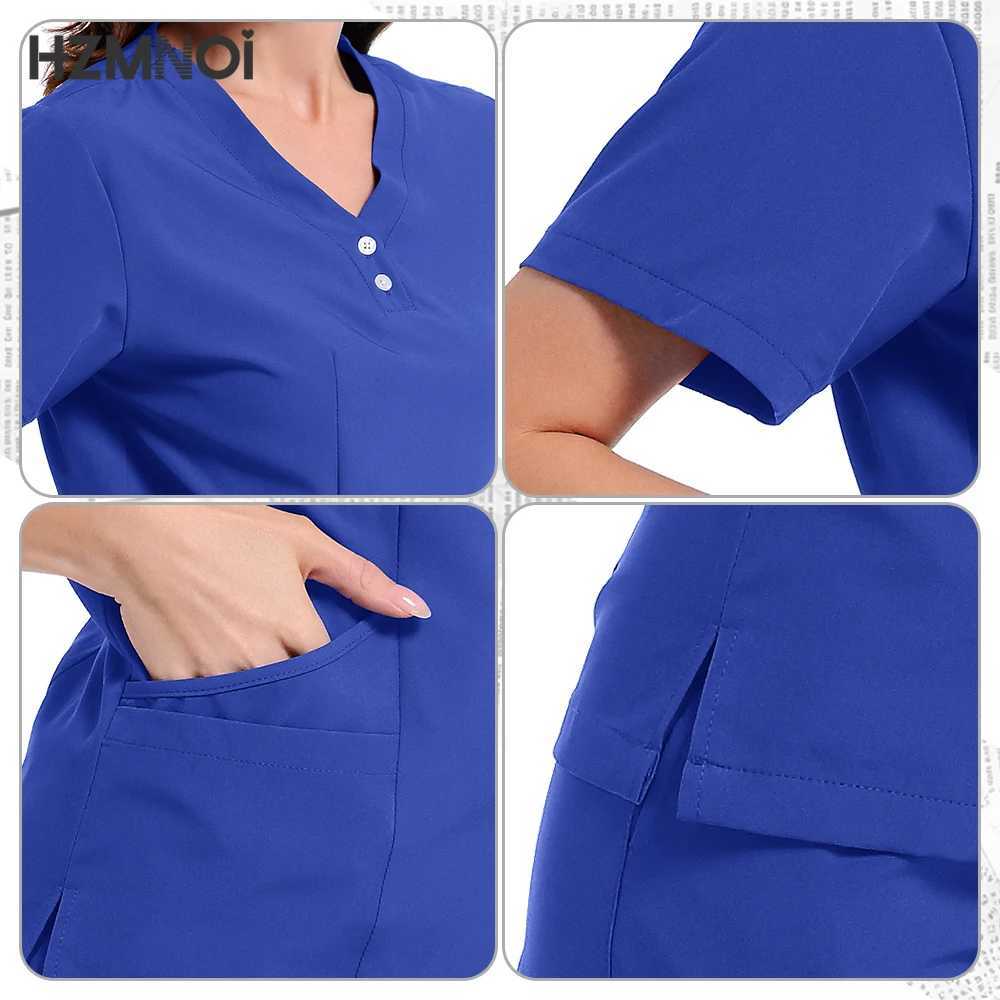 Hospital Surgical Uniform Medical Scrub Set Doctor Nurse Clothes Nursing Accessories Dental Clinic Beauty Sn Workwear Lab Set X250410