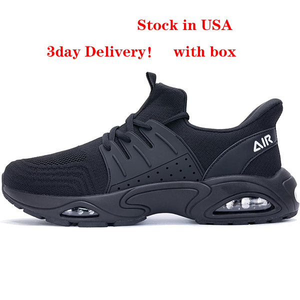 Designer Shoes High Quality Mens Running Shoes Tennis Walking Sneaker Air Cushion Slip on Shoes for Gym Jogging Fitness