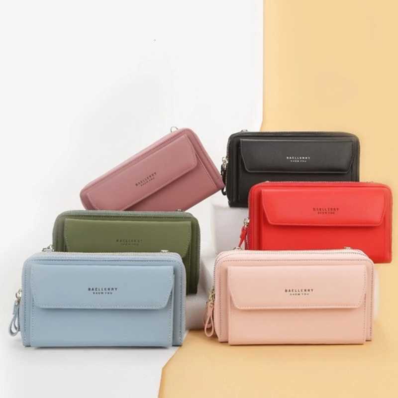 Brand Women Long Wallet PU Leather Money Clutch Handbags Big Zipper Purses For Cash Card Holders Shoulder BagsT251110