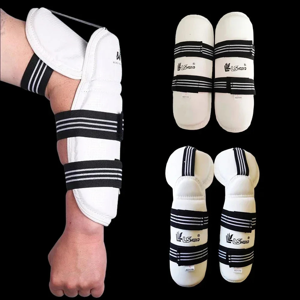 1Set Taekwondo Leather Foot Gloves Sparring Karate Ankle Protector Boxing Martial Arts Sock Training Sports Protective Gear 251107