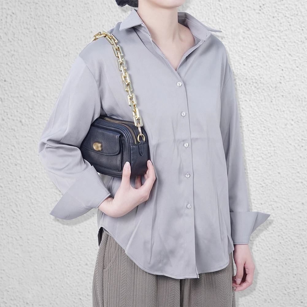 40/60cm Golden Acrylic Purse Chain Strap Handbag Handles Diy Purse Replacement Chain For Shoulder Bag Strap Bag Accessories 251110