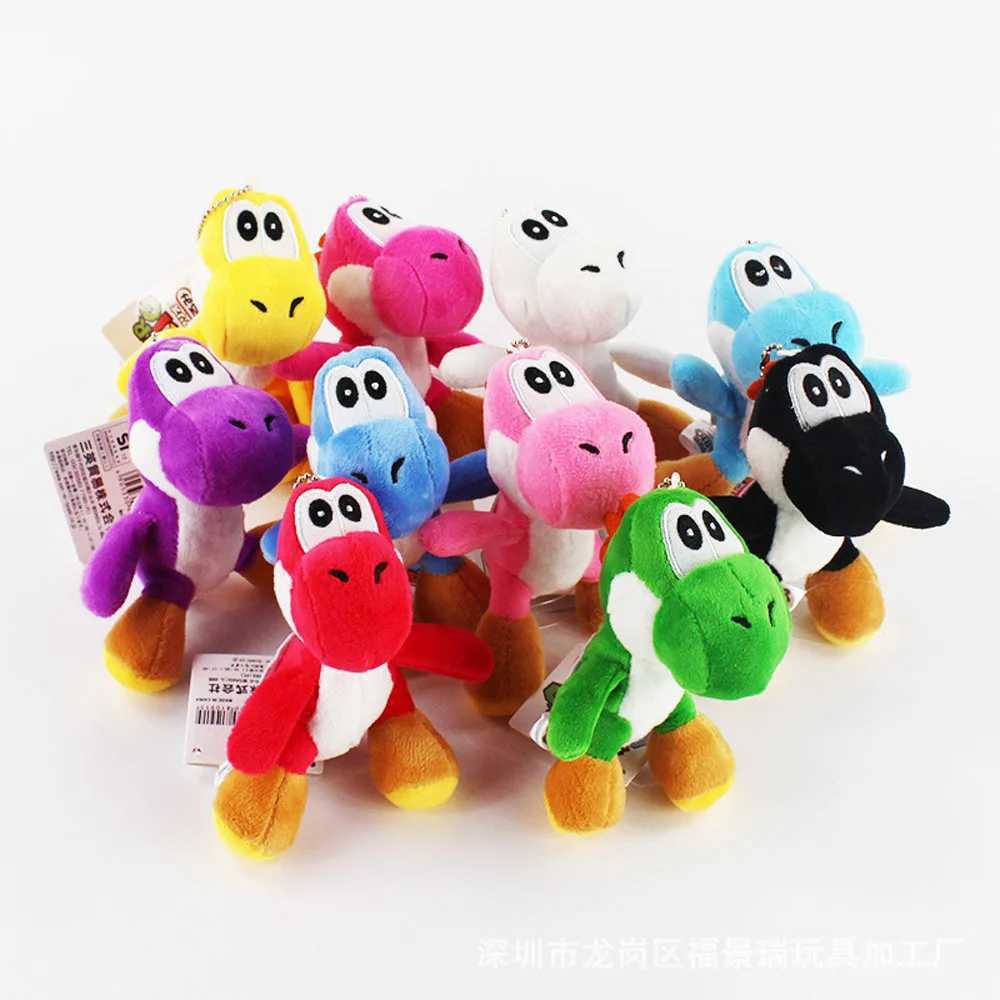New 20PCS Yoshi 10CM Plush Pendant Keychain Doll L251110UQIR