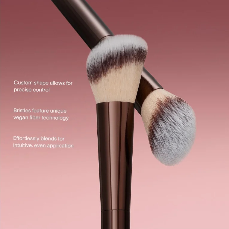 1pc 15 Blush Makeup Brush Liquid Blush Make Up Brush Bronzer use with Cream cheek formulas Metal Handle with box 251110