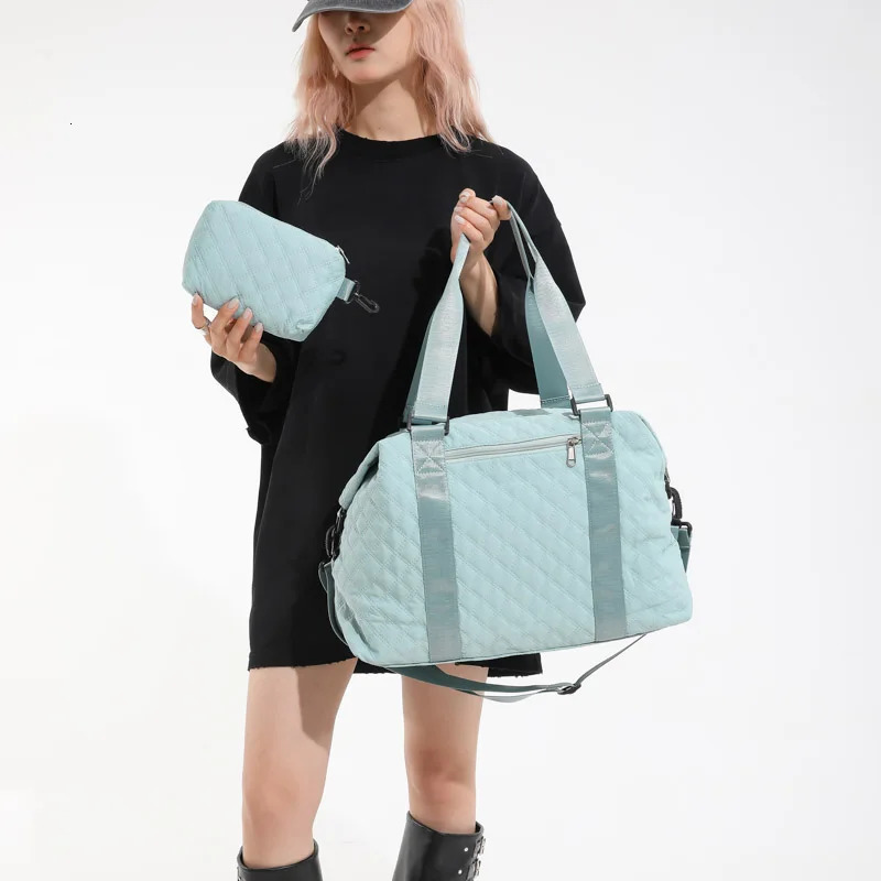 Short-Distance Travel Bag Large-Capacity Bag Womens Portable Travel Bag Lightweight Suitcase Additional Bag Fitness Bag Luggage Bag 251110