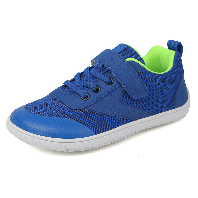Kids Wide Barefoot Shoes Girls Boys Breathable Sports Shoes Toddler Non Slip Soft Walking Shoes Children Casual Running Sneakers for Outdoor Sports Si