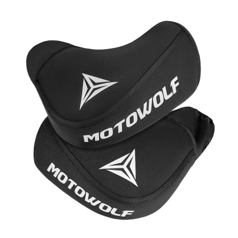Motorcycle Handlebar Muffs Guantes Protective Motorcycle Scooter Thick Warm Grip Handle cover Rainproof Winter Warmer Gloves S25118