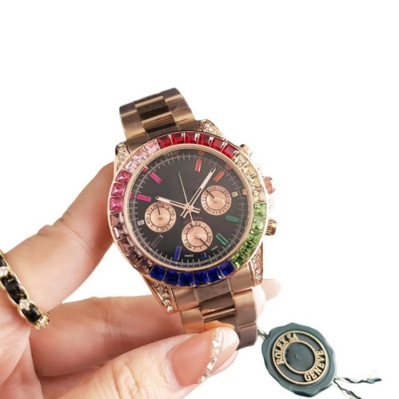 men watch diamonds watch designer women men watches AAA stainless steel straps wristwatches relojes de lujo 41mm