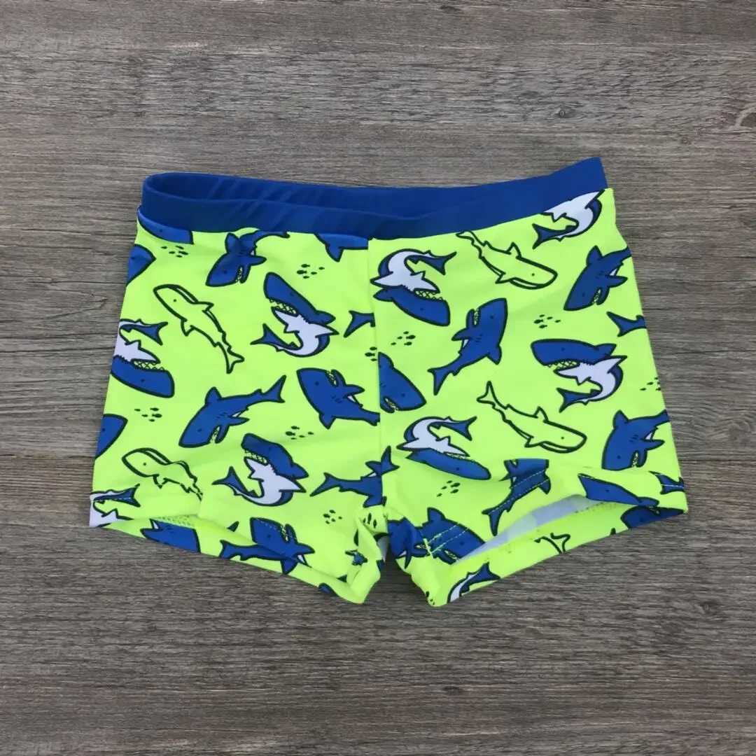 4 striped cartoon baby swimsuits childrens swimsuits boys beach swimsuits 2-8 year old childrens swimsuits swimsuitsW250410