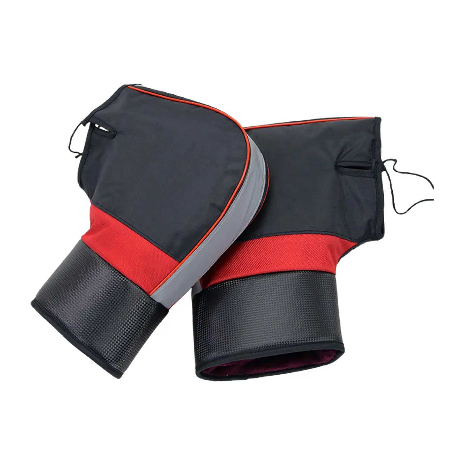 Motorcycle Handlebar Muffs Keep Hands Warm Hands Protector Mittens Covers for Snowmobile S25118