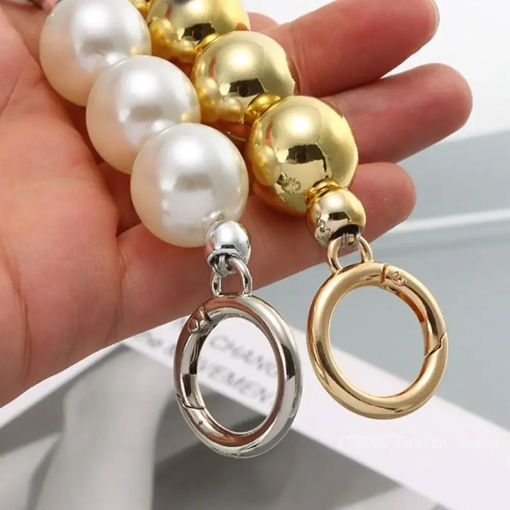 Pearl Purse Chain Strap Extender for Cross-Body Shoulder Bag Handbag DIY Purse Replacement Charms Bag Accessories 251110