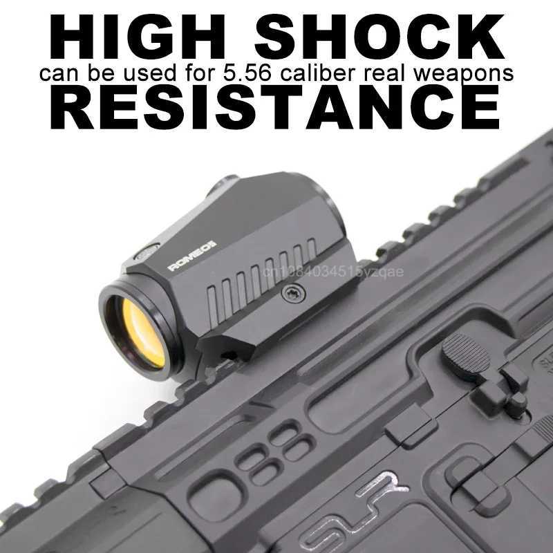 Romeo 5 1X20mm red dot sight 5.56 rifle tactical hunting shooting waterproof and fog proof 2 MOA Reticle for 20MM Rail X250411