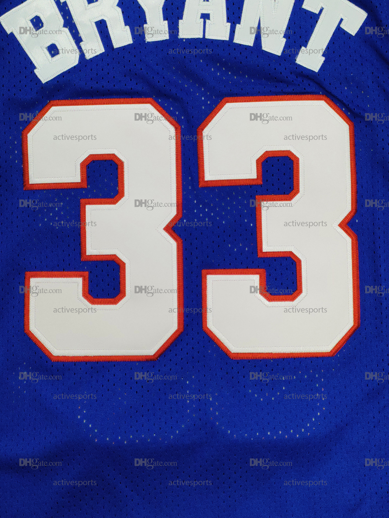 IN STOCK Mens 33 Bryant High School Basketball Jersey Stitched Name Number