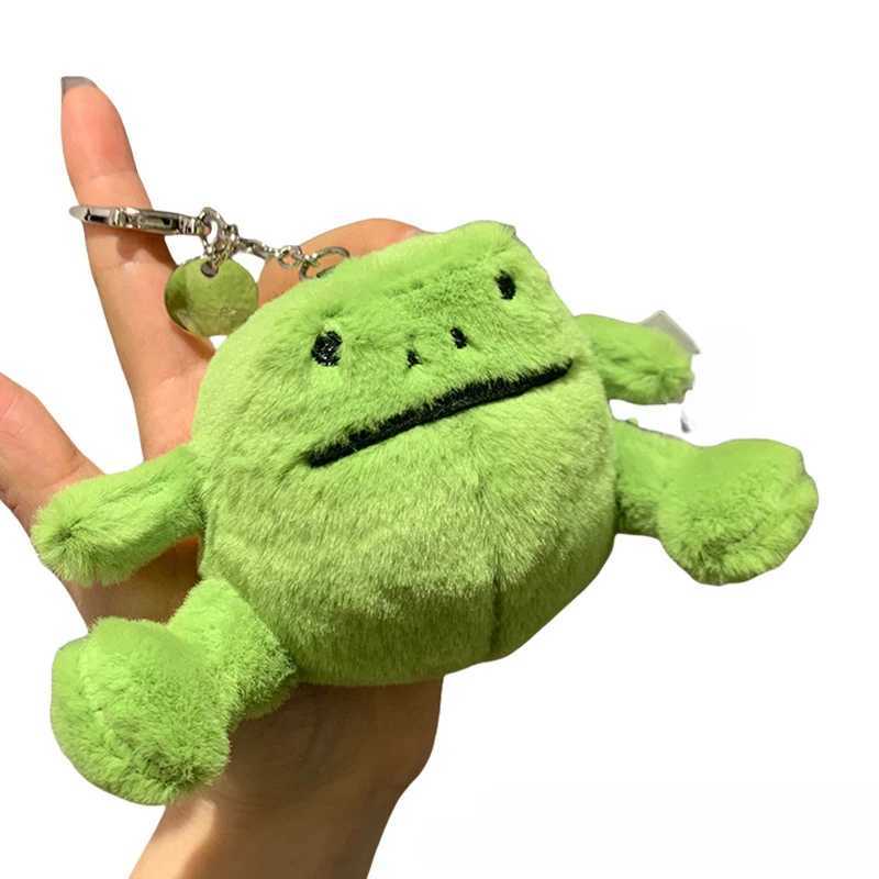 Jellycat with tags Wawa Rain Frog Keychain Pendant Bag Decorative Doll Pendant Cute Plug Toy Holiday Gift Filling Animal W250411