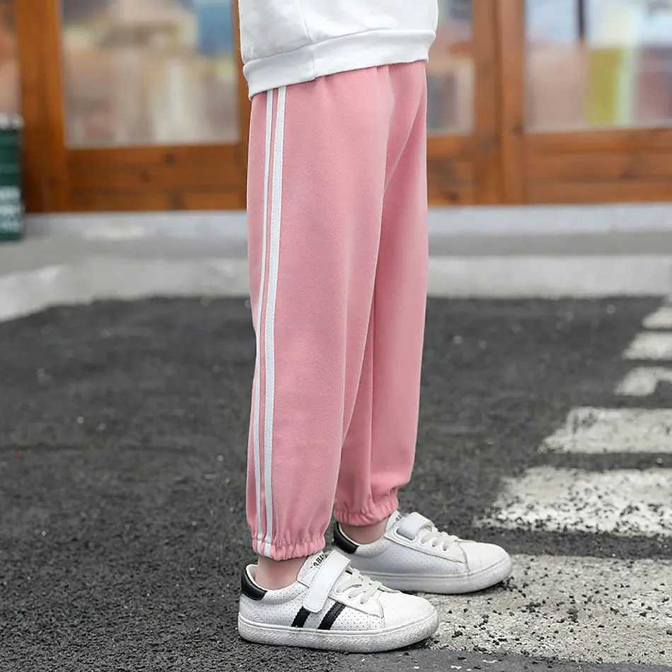 Kids Sports Pants Stylish Comfortable Unisex Children Lounge Pants Boy Girl Daily Wear Outdoor Play and School Casual Trousers L251110
