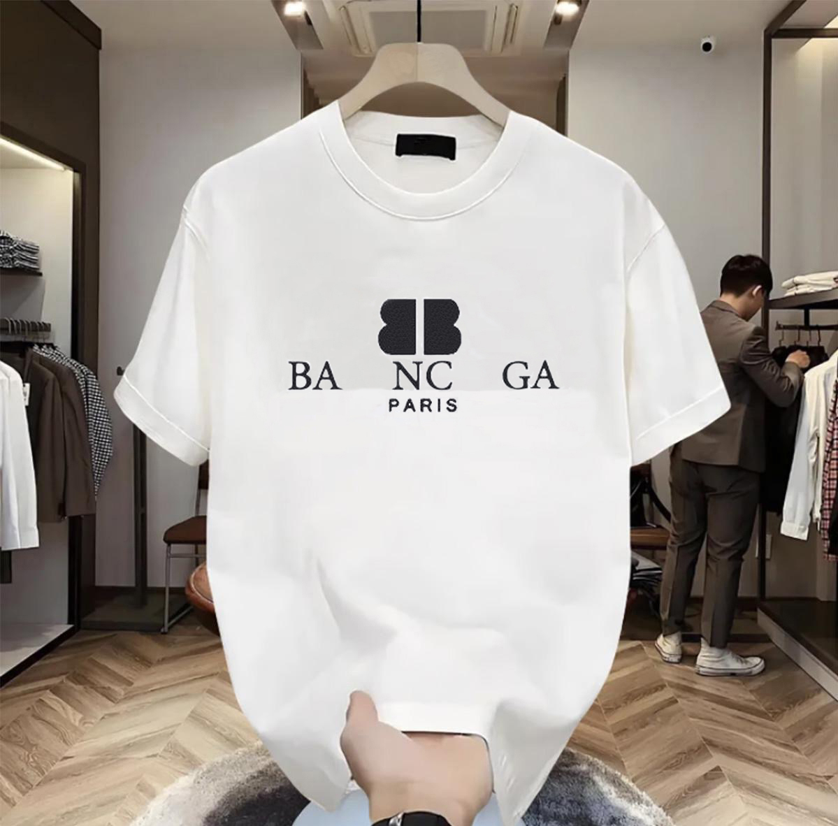 Men's and women's short-sleeved casual T-shirt Paris designer summer men's fashion crewneck new T-shirt cotton soft and comfortable short-sleeved women's T-shirt