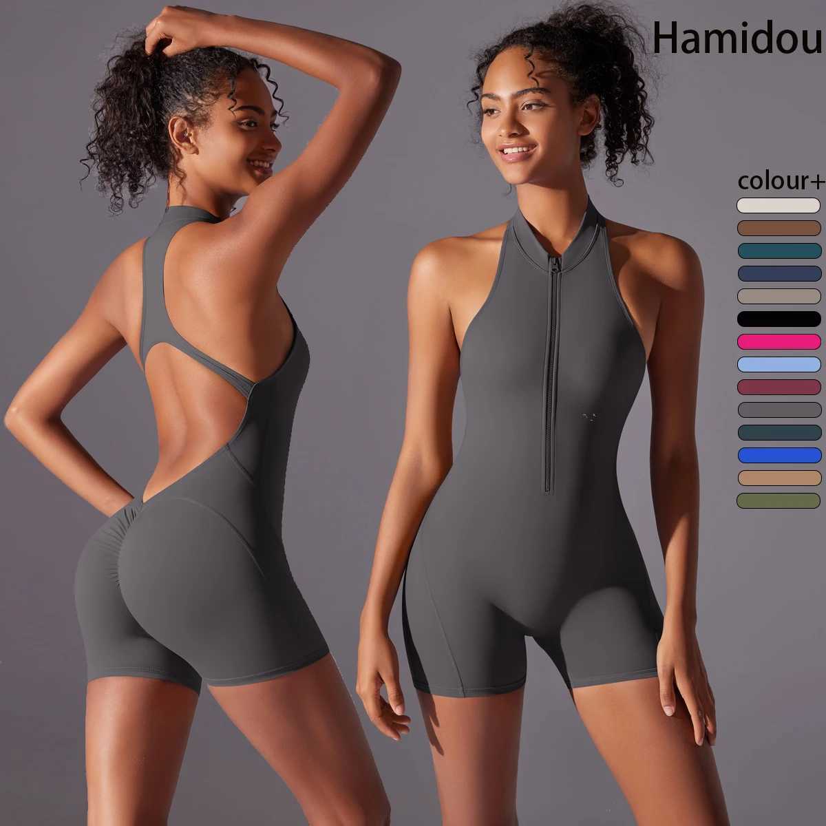 Womens tight fitting clothes gym push ups workout clothes yoga clothes breathable and fast drying exercise yoga clothesW250411
