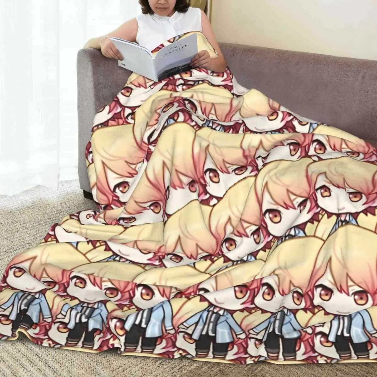 Tsukasa Tenma A Lot Blankets Fuzzy Vintage Warm Throw Blanket for Bedspread All Season C251111