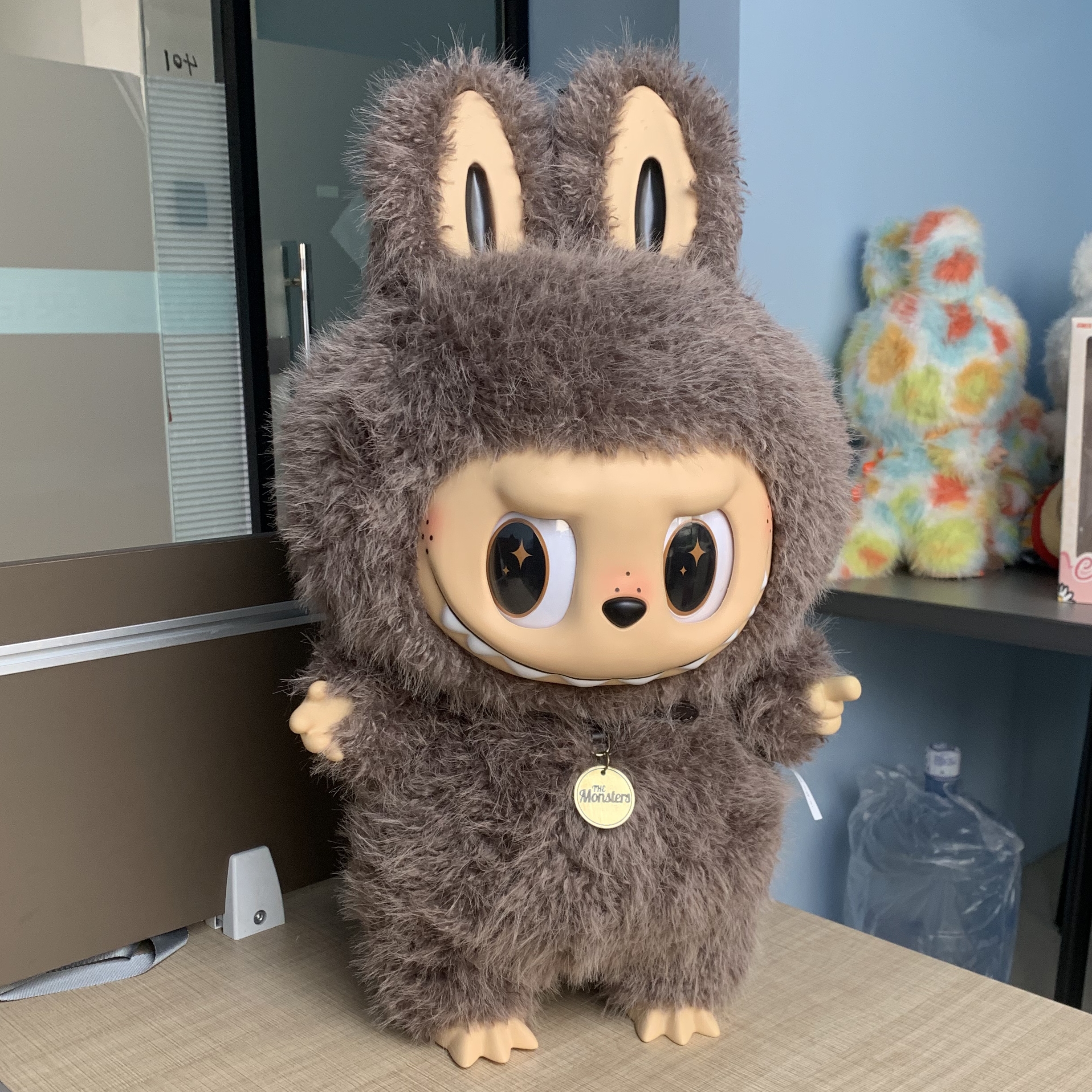 Vinyl Face Market Action Figure Plush Doll The Monster 58Cm Zimomo I Found You Angel In Clouds Monsters Big Labubu Doll