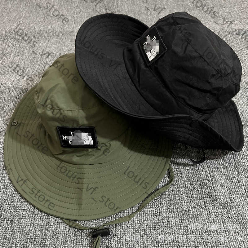 Summer Hat Nylon Quick Drying Embroidery Mens Fisherman Sun Shading Big Eave Women H250411