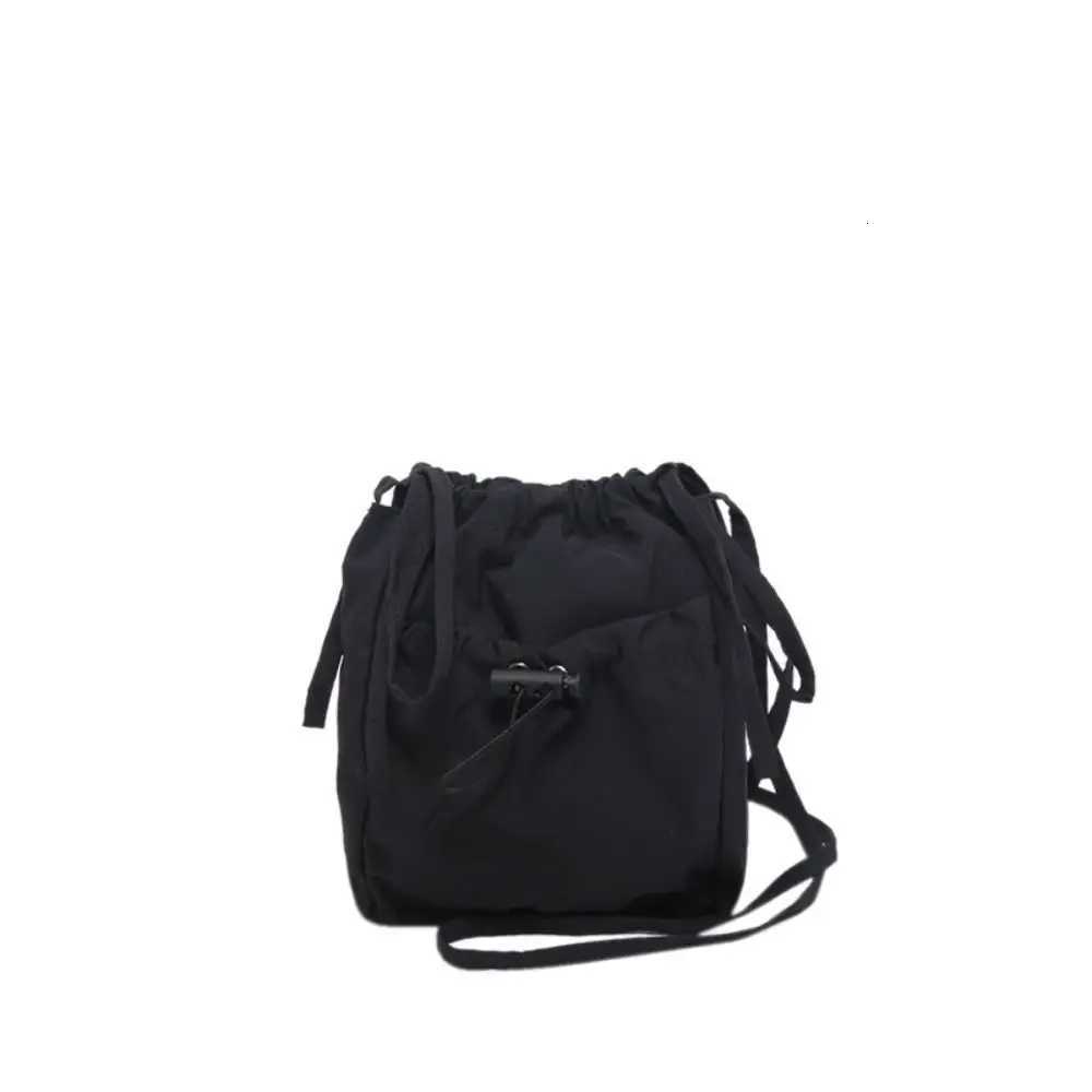 Fashion Women Shoulder Bag Simple Versatile Drawstring Crossbody Bag Reusable Creative Tote Bags Cell Phone Purse PouchT251110