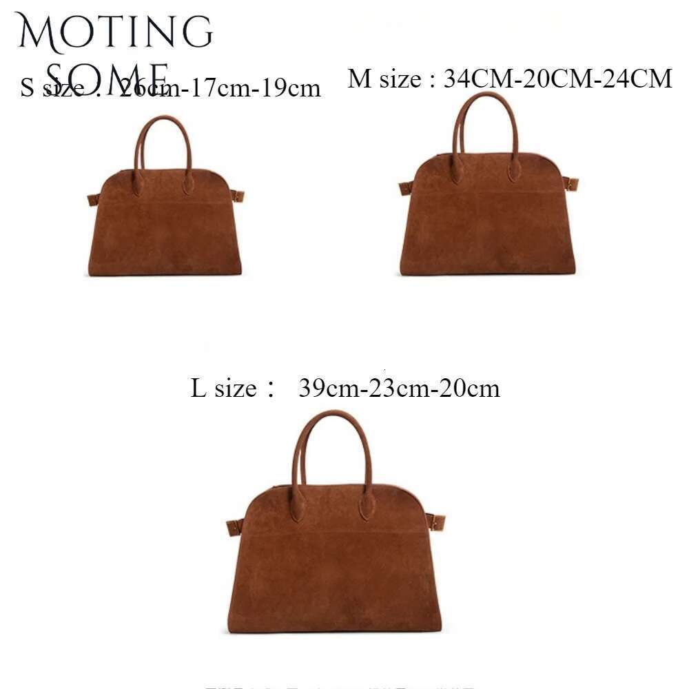 Motingsome 100% Natural Suede Bag Women Travel Minimalism Lady Handbag And Purses Large Capacity Shopper Tote New