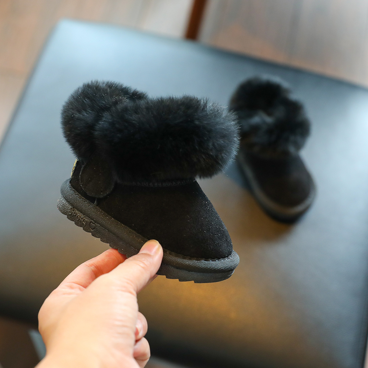 Winter Infant Snow Boots Thick Plush Warm Toddler Kids Shoes Kidszworld Fashion Little Girls Boys Baby Boots Size 15 - 25 K0223