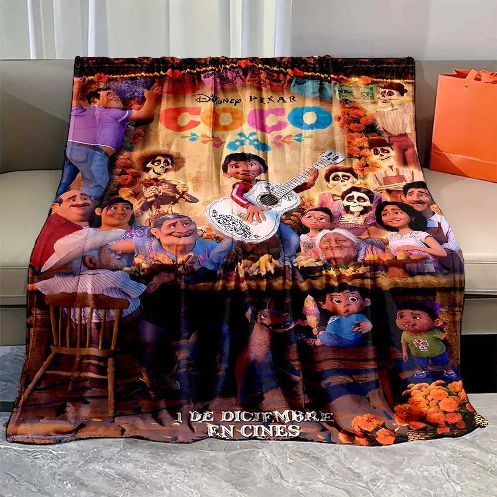 Soft Coco Miguel cartoon Blanket Warmth Plush Throw Blanket Bedspread Sofa Suitable for Living Room Bedroom Warm Blanket C251111