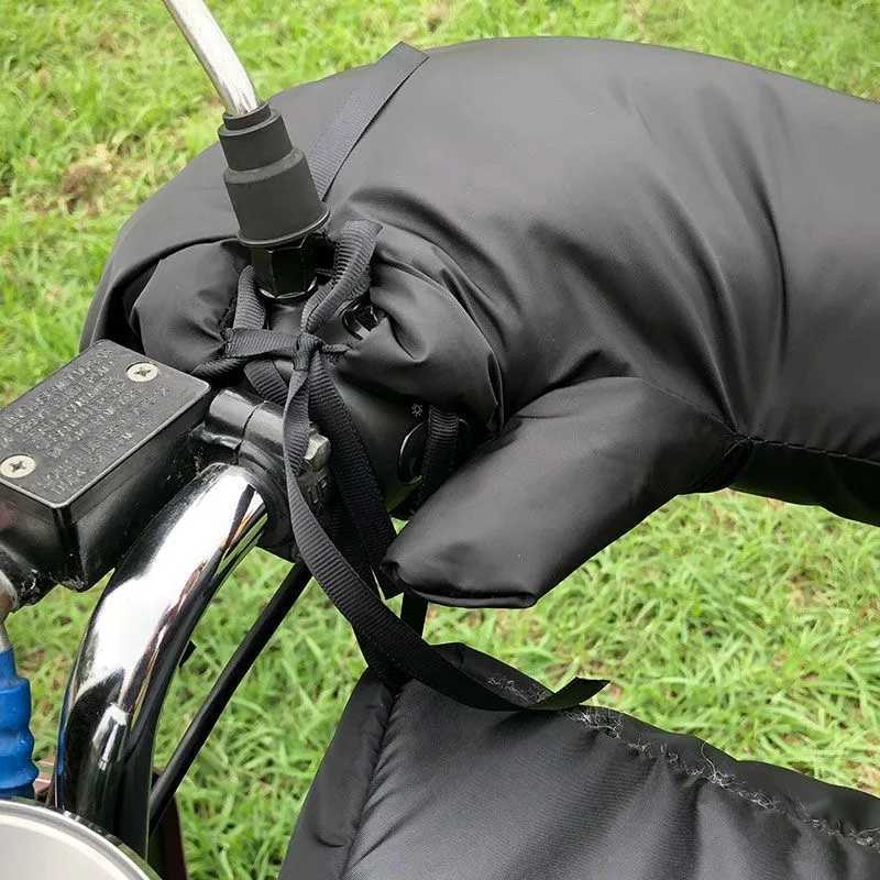 Motorcycle Handlebar Gloves Muffs Winter Warm Handle Gloves Waterproof Windproof Motorbike Handle Bar Hand Cover Muffs S25118{category}