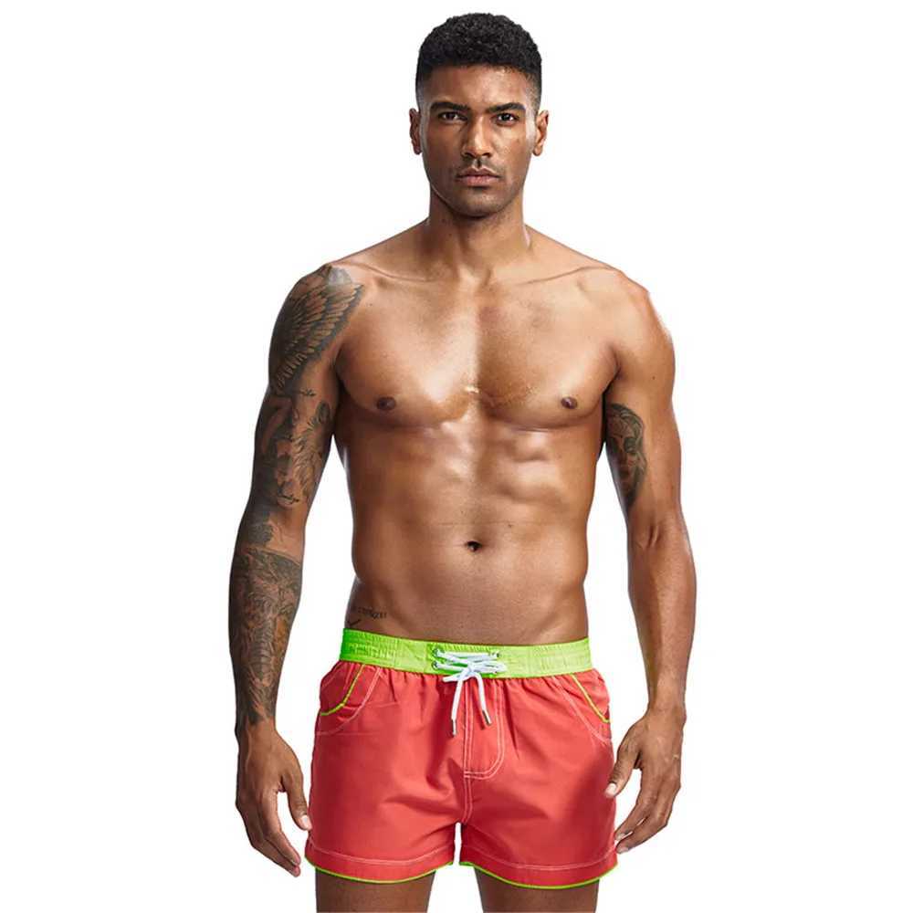 Swimsuit swimming shorts beach shorts swimming shorts quick drying pants running shorts mens surfing shortsW250410