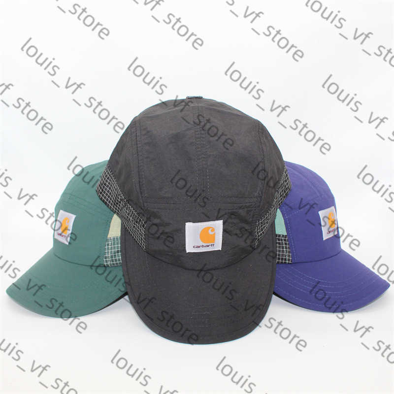 Splicing Quick Drying Curved Outdoor Fishing Cycling Adjustable Duckbill Cap Unisex Workwear Hat H250411