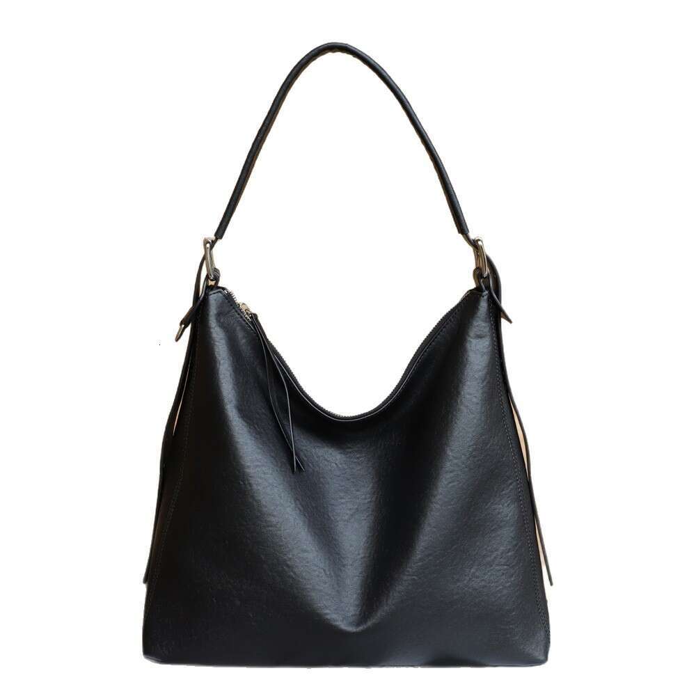 Luxury Bag Designer Guangzhou Genuine Leather Large Capacity Tote Women S Top Layer Crystal Vegetable Tanned Cowhide New Single Shoulder Crossbody Bag