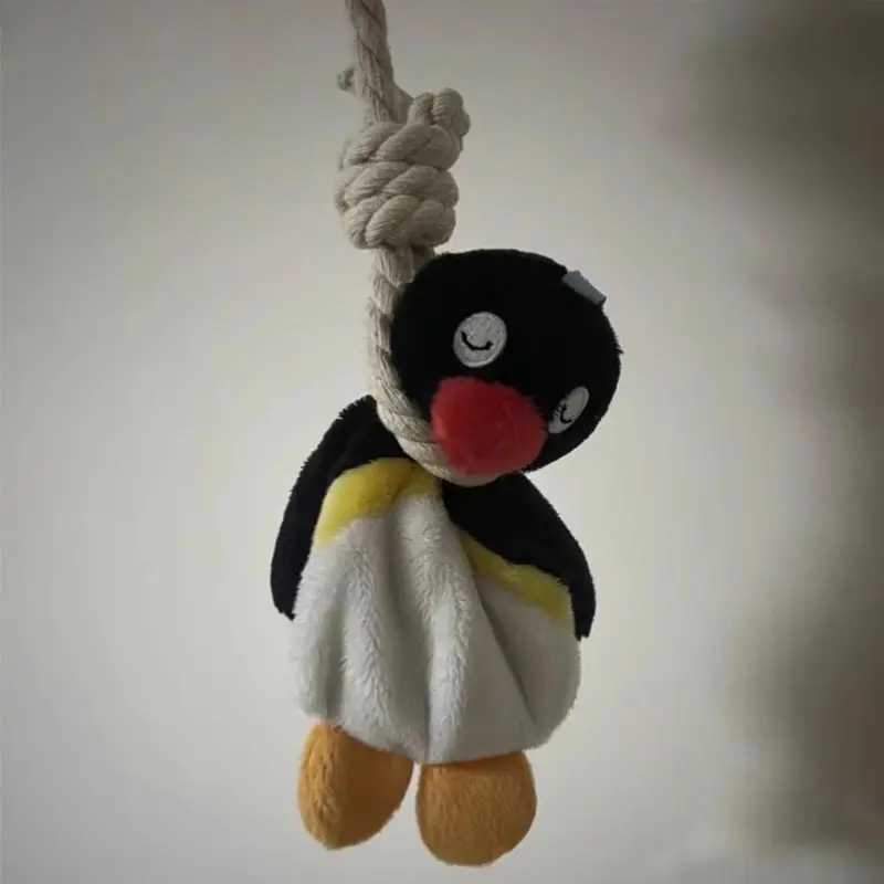 Penguin pendant plush pendant fun cute and lively penguin doll toy keychain creative exquisite gift backpack decoration plush doll W250411