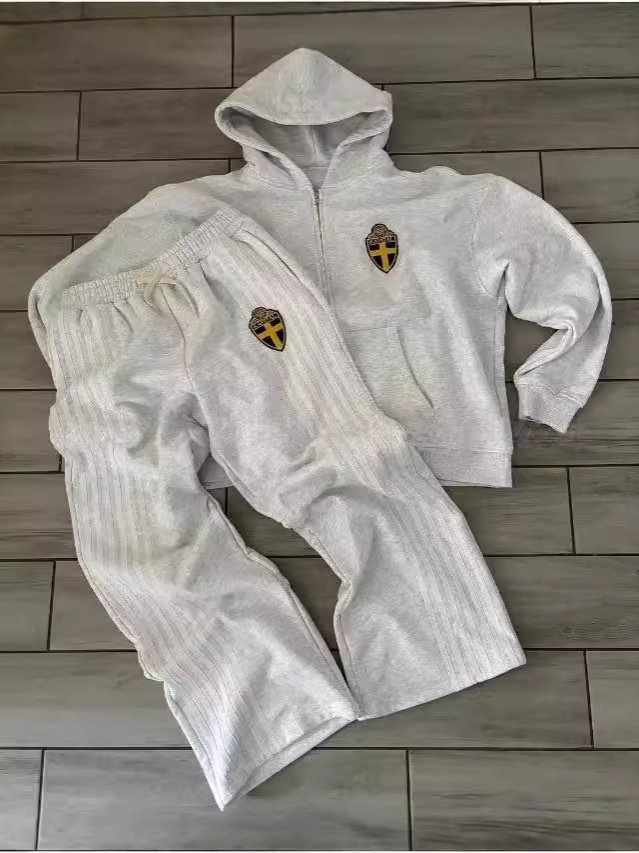 Men's designer tracksuit Sportswear zip up hoodie sweatpants Suit winter jacket women Two Piece Set Hip Hop coat Embroidered Sweatshirt Casual Pa