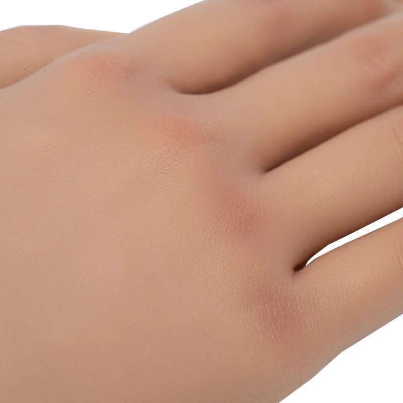 Training Fake For Acrylic Nails Silicone Hands to Practice Nail Hand Model