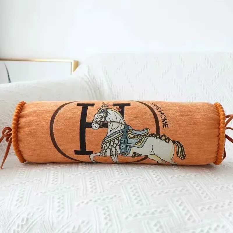 Luxury Living Ro Sofa Chenille Cylindrical low Nordic Style Candy Shape low Bedro Backrest Waist Cushion Removable C251111