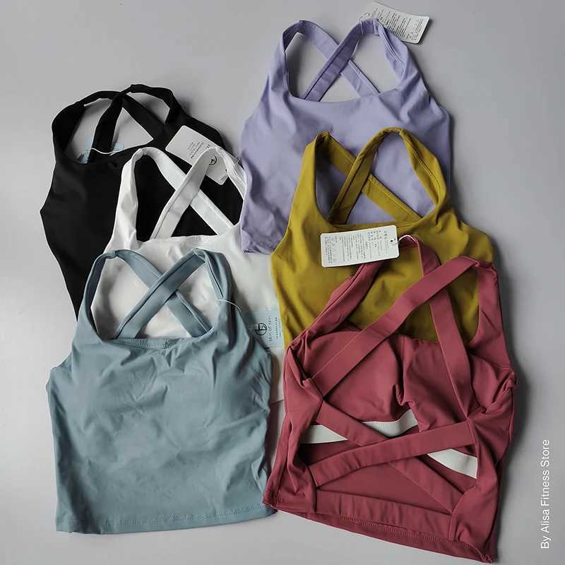 2PCS womens yoga set exercise bra set sportswear fitness suit long sleeved crop high waisted shorts sportswearW250411