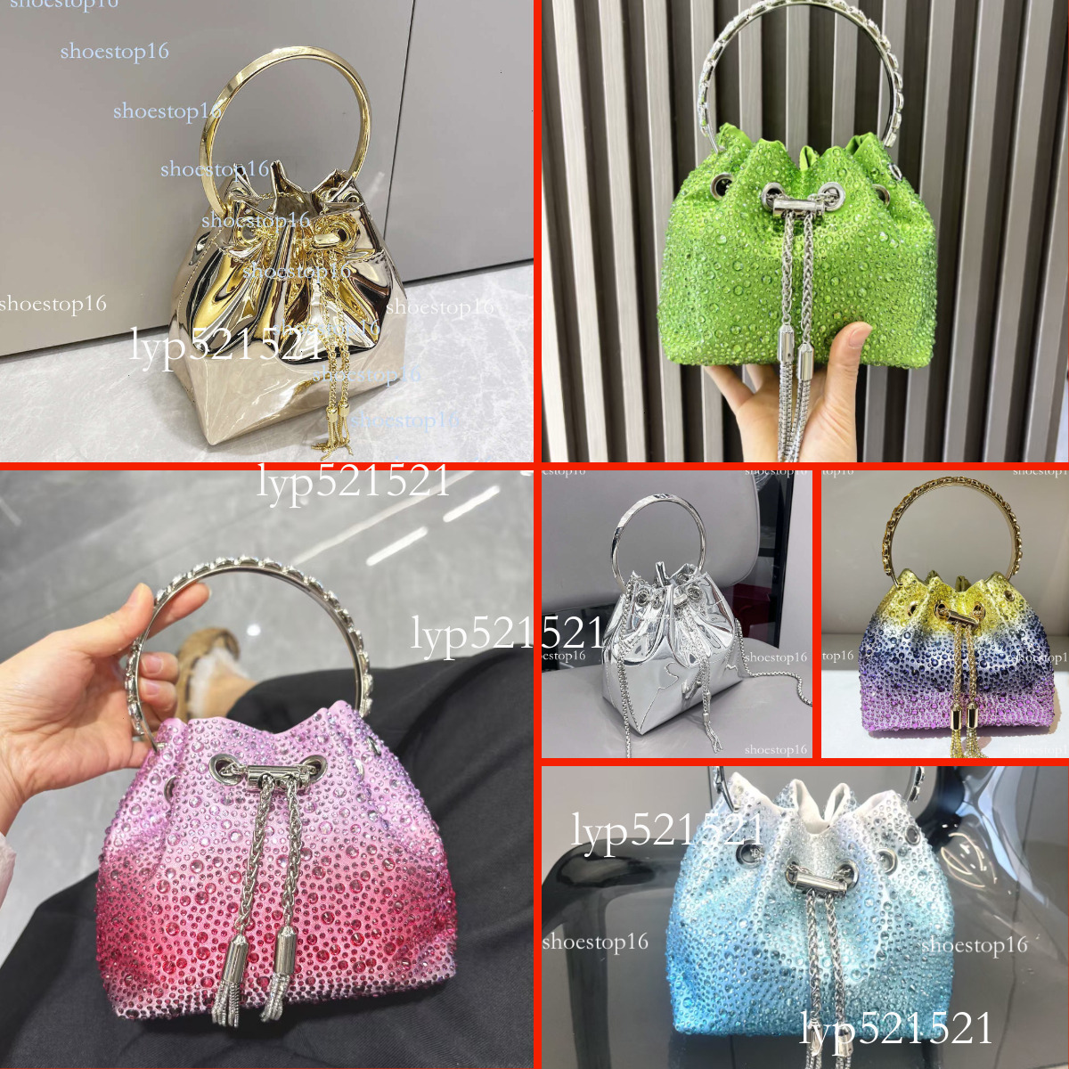 Jimminess Choo bon bon Genuine with High Elegant White & Pink Wedding Featuring Sparkling Women's metal style handbag chain shoulder crossbody women's bag 38 c8a 07f 60