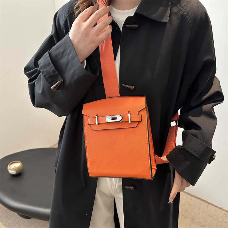 Fashionable hand-held Kelly vertical for women winter new item light luxury western-style shoulder high-end crossbody bag bigclothfgg22