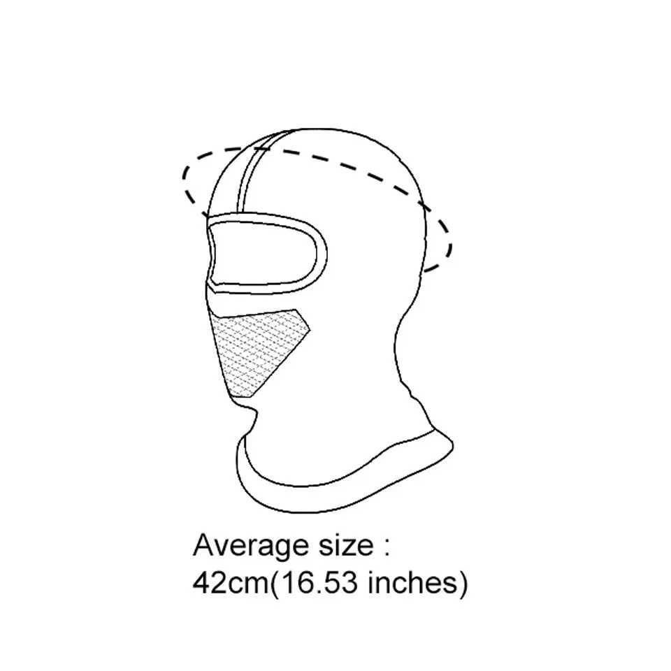 GOBYGO 1Pcs Winter Cycling Mask Keep Warm Face Care Neck Guard Windproof Cold-proof Headgear Outdoor Ski Motorcycle Men Women S251110