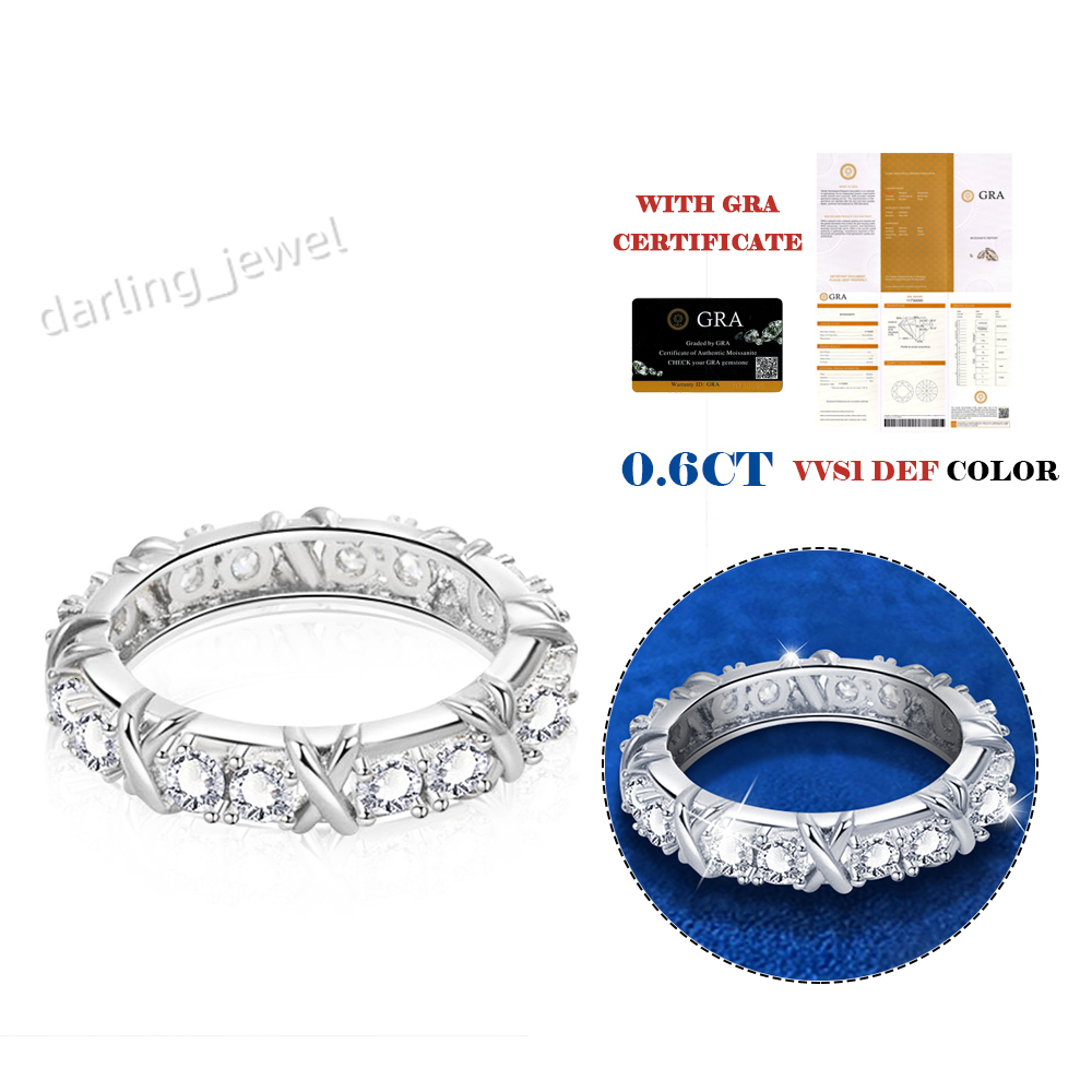 New 925 Sterling Silver Ring Sparkle Diamond High Quality for Women Rings Wedding Fine Jewelry Accessories Party Gift