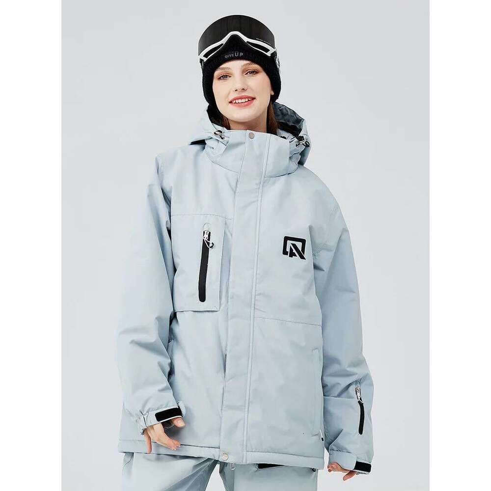 Ski For Men Women Waterproof Windproof Breathable Super Warm Snow Coat -30 Degrees Skiing And Snowboarding Jacket