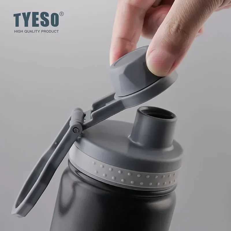 Tyeso 530/750ML Thermos Stainless Steel Flask Travel Bottle Insulated Hot Cold Water Sport Thermal Mug Vacuum Cup 1 L2512051 W260226