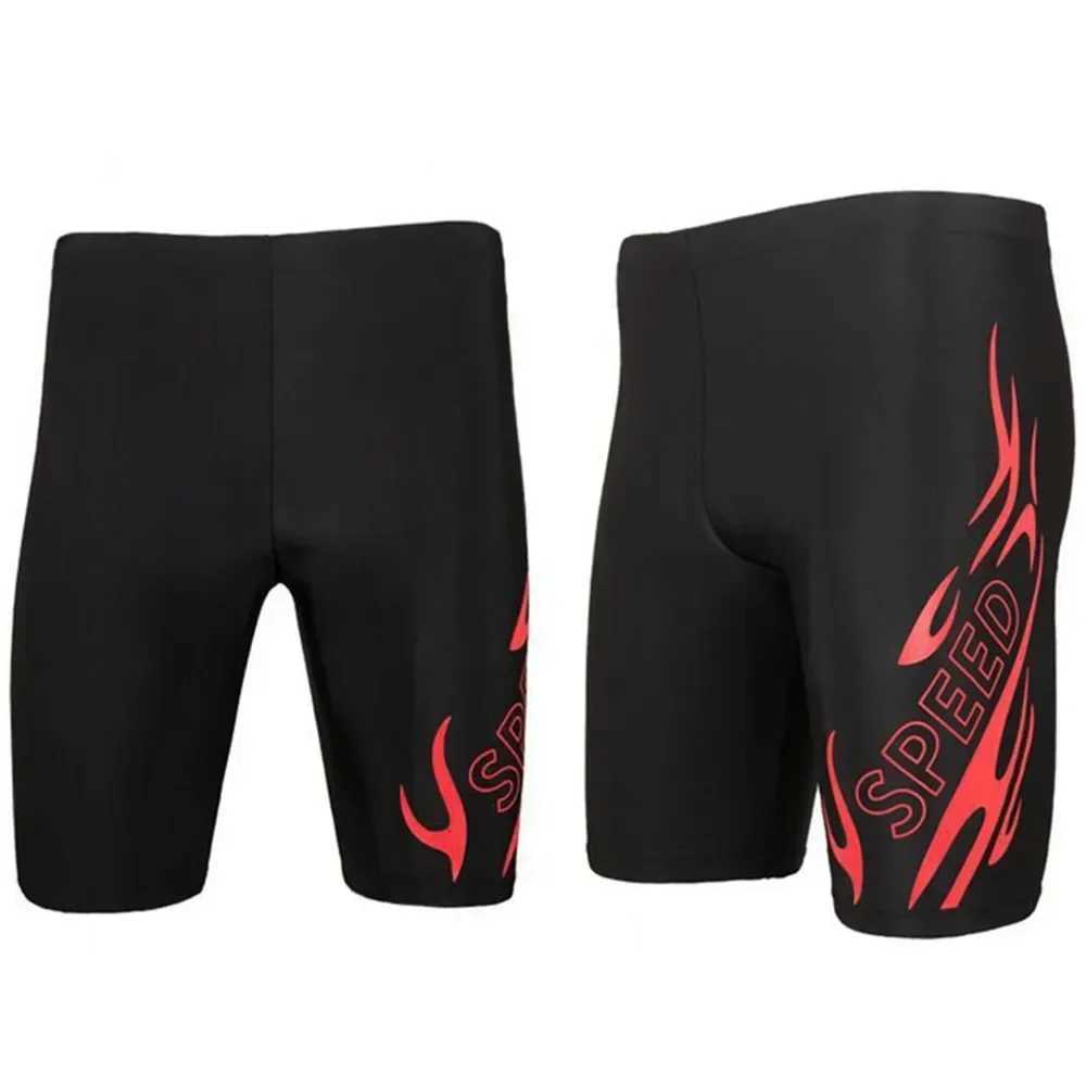 Swimsuit mens swimsuit sexy swimsuit quick drying boxing shorts tight swimsuit plus size quick drying swimsuit newW250410