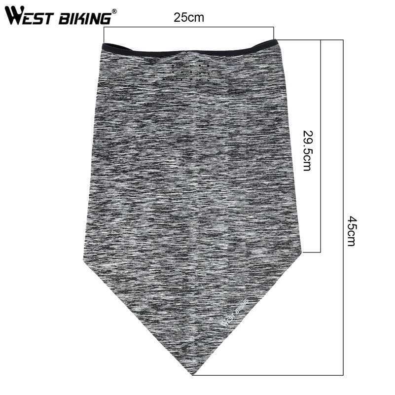 WEST BIKING Bicycle Face Mask Hood Neck Winter Thermal Hiking Scarf Breathable Bike Mask Fleece Warm Windproof Ski Cycling Mask S251110