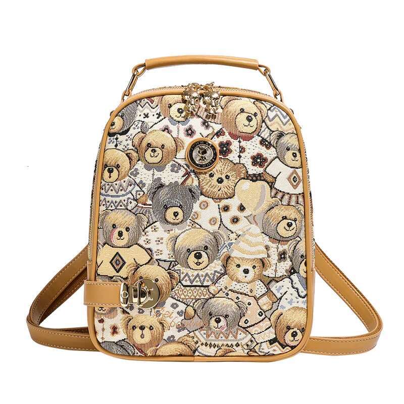 2025 New Leisure Design Tourism Outdoor Large Capacity Fashion Cartoon Backpack Trendy Shoulder Bag Fashion Backpack4