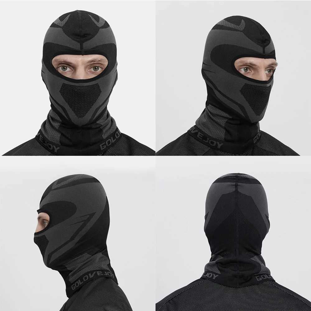 Men Balaclava Motorcycle Face Mask Full Face Winter Cold-proof Ski Mask Motorcycle Cycling Bike Scarf Hat Casco Moto Helmet Hood S251110{category}