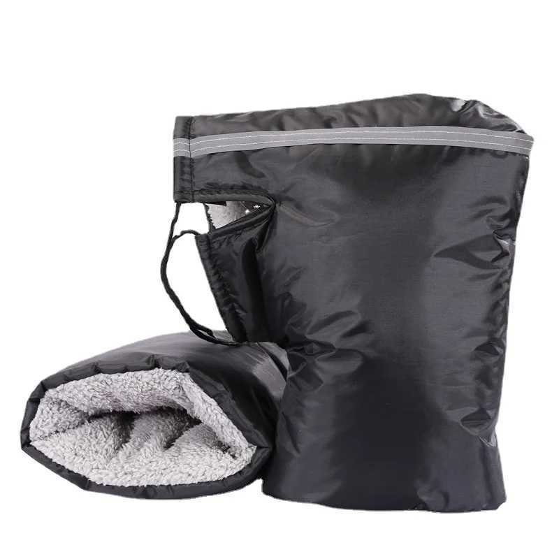 Motorcycle Handlebar Gloves Waterproof Windproof Winter Gloves Motor Scooter Electric Vehicles Reflective Motocycle Gloves S25118