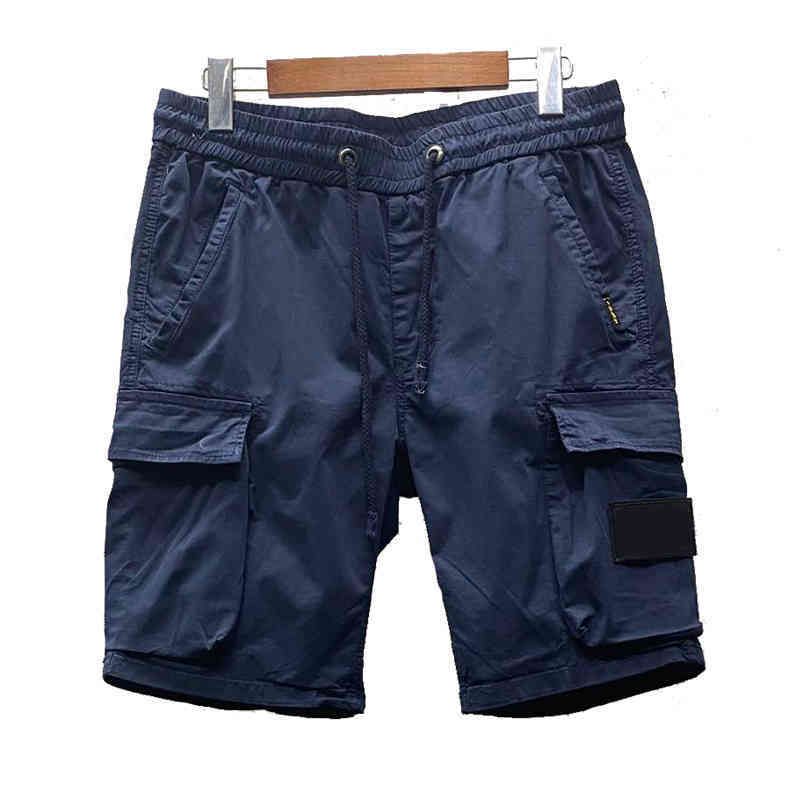 Summer men's and women's high-quality casual loose sports shorts cotton stone tooling embroidery shorts mens shorts