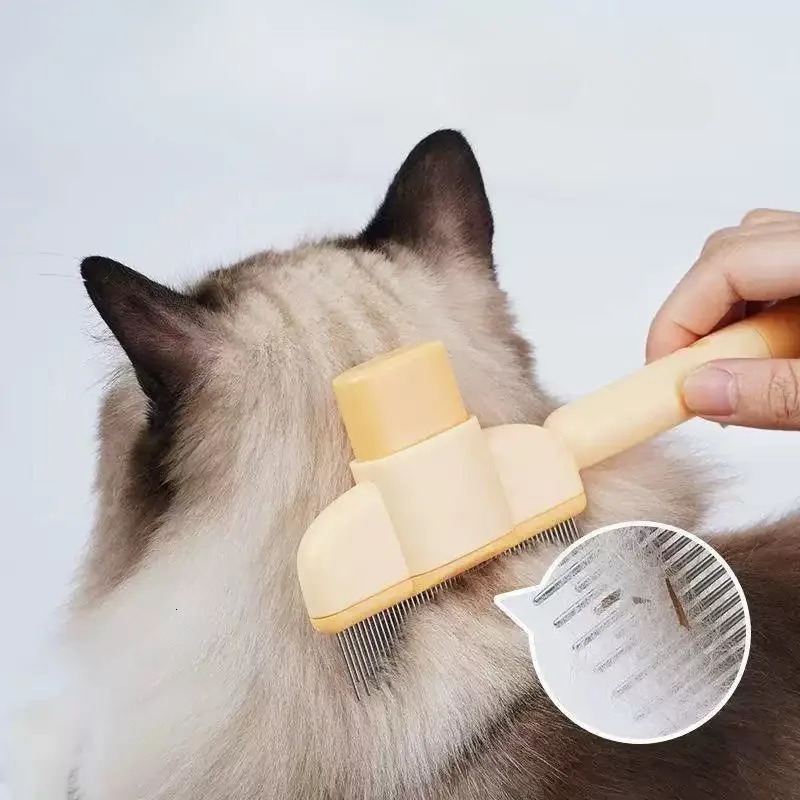 Pet Cat Comb Dog Hair Remover Brush Grooming And Care For Long Removal Cleaning Tool 251110